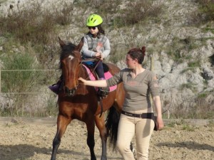 lesson riding tuscany in montaione